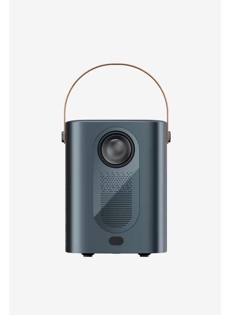 borrego Projector 1080P Full HD | 8400 Lumens Brightness | 4K Support | Android TV with Preloaded Apps | Dual Wi-Fi & Bluetooth | HDMI & USB | 4D Keystone & Voice Remote - Image 1